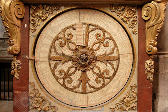 Astronomical clock -Lyon- Detail