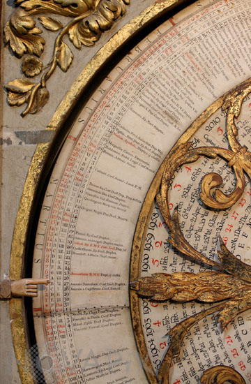Astronomical clock -Lyon- Detail