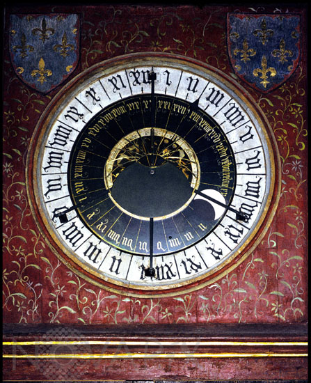 Horloge astronomique du 15e siècle -Bourges