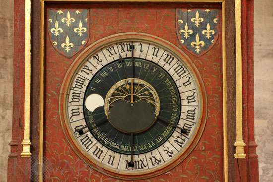 Horloge astronomique du 15e siècle - Bourges