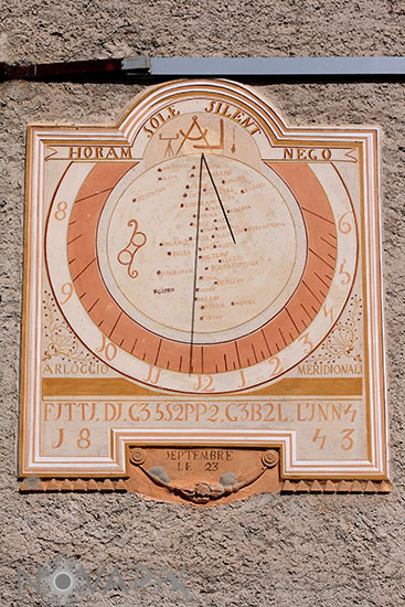 Sundial in France - Entraigues