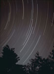 Trainées d'étoiles - Constellation de la Grande Ourse