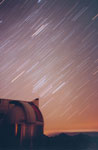 Trainées d'étoiles- Constellation d'Orion - Pic du Midi