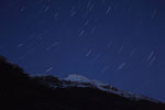 Filé d’étoiles sur le Massif de la Vanoise