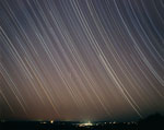 Filé d'étoiles sur l'équateur celeste