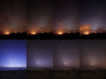 Lumières zodiacales du matin et du soir