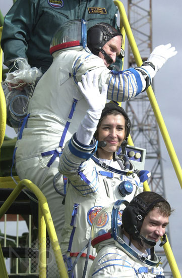 Mission Andromède - Départ de l'équipage