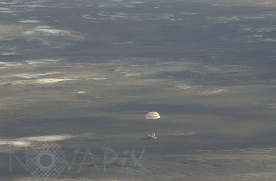 Andromede Mission - Soyuz recovery