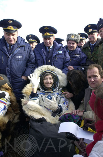 Mission Andromède - Retour de C. Haigneré