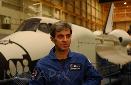 Astronaut Léopold Eyharts