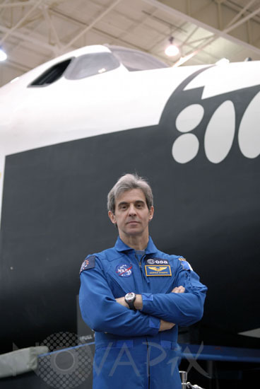 Astronaut Léopold Eyharts