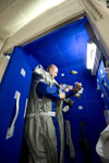 Entrainement d'astronaute au centre des astronautes europeens (EAC)