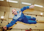 Entrainement d'astronaute en vol parabolique