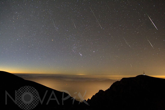 Perseid meteor shower