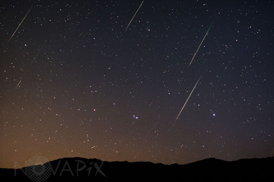 Perseid meteor shower
