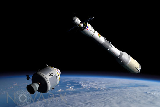 Mission vers Phobos - Rendez-vous en orbite terrestre 