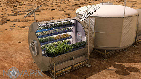 Mars Exploration - Illustration