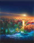 Terraformation de Mars - Vue d'artiste