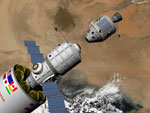 Mission vers Phobos - Rendez-vous en orbite terrestre