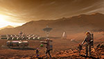 La Colonisation de Mars - Illustration