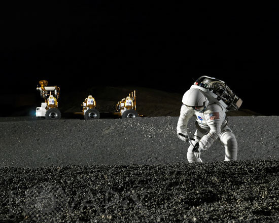 Test de combinaison spatiale. Programme constellation