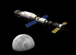 Exploration spatiale: Vaisseau Soyouz - Vue d'artiste