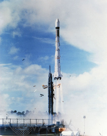 The first Ariane 1 lifts off. 12/1979