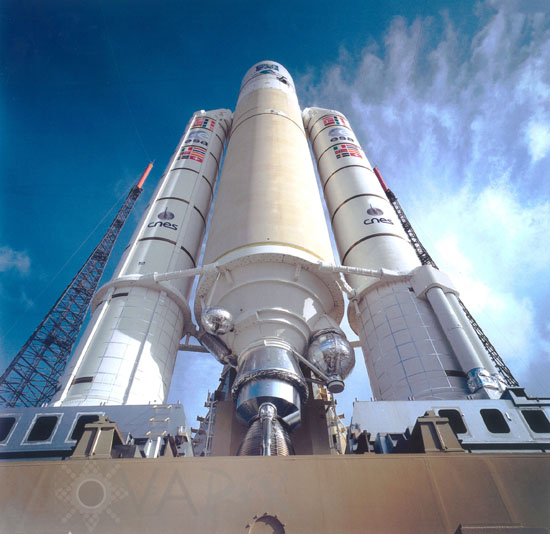 Fusée Ariane 5. 12/1999