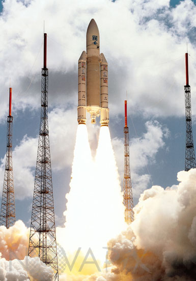 Décollage Ariane V 04. 12/1999