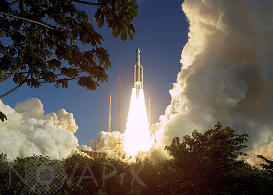 Décollage de la fusée Ariane 5 ECA 02/2005