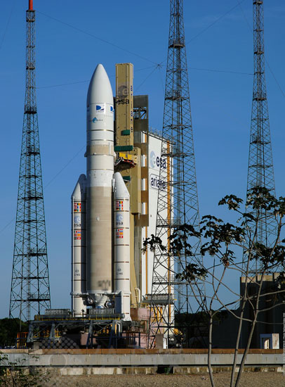 Ariane 5 ECA, V164 is ready for liftoff - 11/2005
