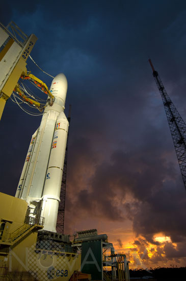 The Ariane 5 ECA rocket - 06/2008