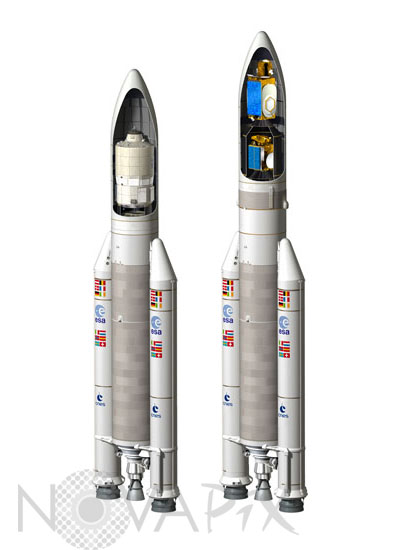 Fusées Ariane V ES ATV et ECA - Illustration
