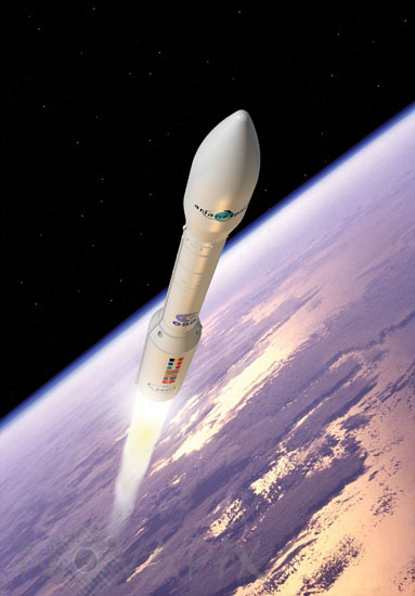European Vega Launcher - Illustration
