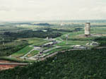 Vue aerienne de Kourou ELA-1
