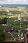 Vue aerienne de Kourou ELA-1