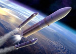 Fusée Ariane V ES ATV - Illustration