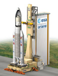 Fusée Ariane V ES ATV - Illustration