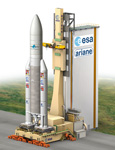 Fusée Ariane V ES ATV - Illustration