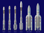 Les lanceurs Ariane - Illustration