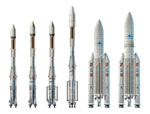 Les lanceurs Ariane - Illustration