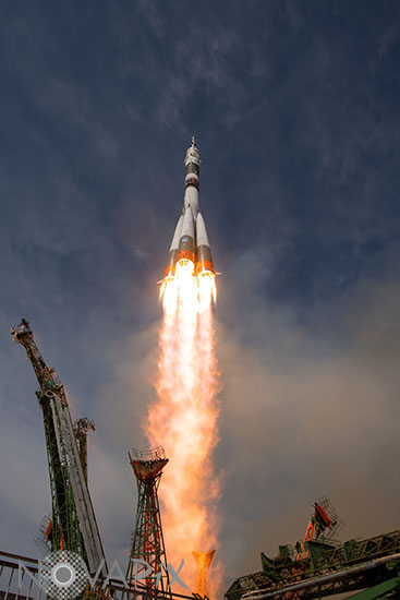 Décollage d'une fusée Soyouz vers ISS - 6 juin 2018