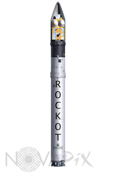 Le lanceur Rockot - Vue d'artiste
