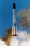 Décollage d'une fusée Proton. 11/1998