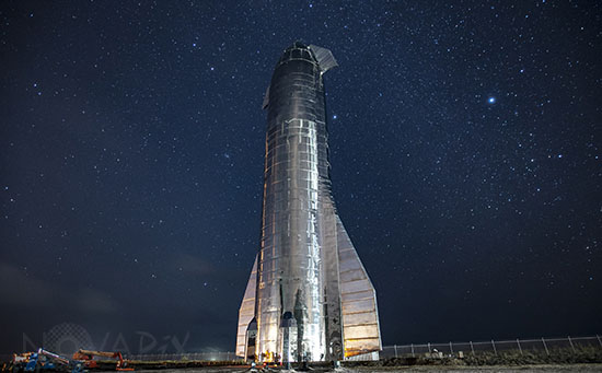 Starship MK1 rocket