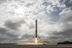 Atterrissage de la fusée Falcon 9 - 02/2017