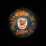 Nébuleuse planétaire NGC 2392 (Clown) dans les Gémeaux