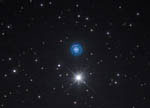Nébuleuse planétaire NGC 2392 (Clown) dans les Gémeaux