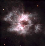 Nébuleuse planétaire NGC 2440 dans la Poupe