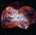 Nébuleuse planétaire NGC 2440 dans la Poupe